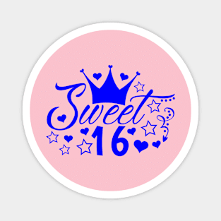 Sweet sixteen Magnet